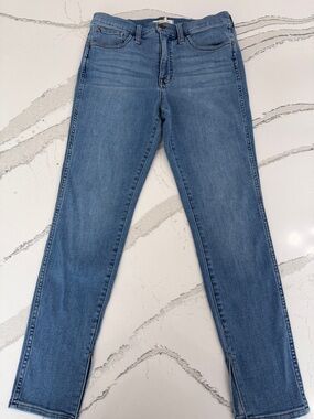 Madewell 10” Roadtripper Skinny Jeans Size 29 High Rise Stretch Denim
